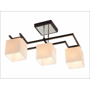 74315/3 COFFEE+CHROME (2) Люстра (RL) 74315/3 COFFEE+CHROME (2) Люстра (RL)