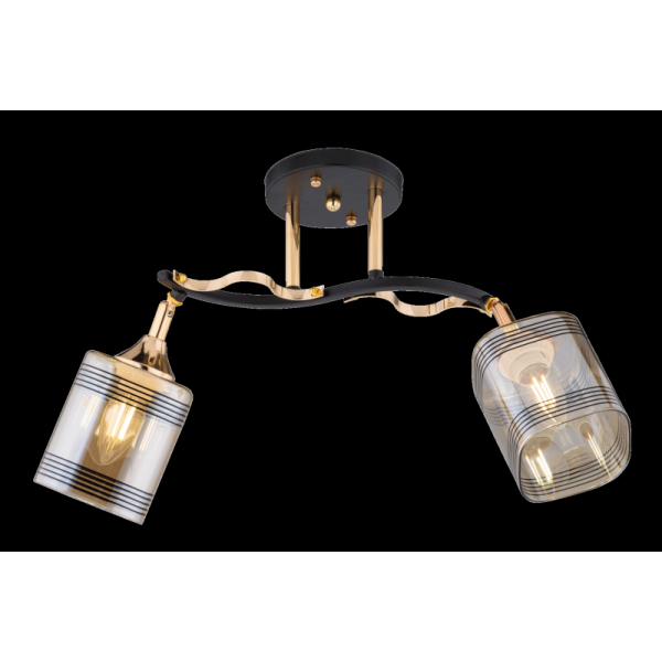 4382/2 BK+FG (6) Люстра (RL)