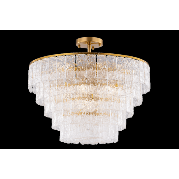 5011/15 LT BRASS+CLEAR LIGHT (1) Люстра NW