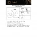 Подвесная люстра Aployt Arlett APL.903.07.09