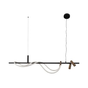 Подвес Kink Light Кайли черный/бронза 08039K-140A,19(20)