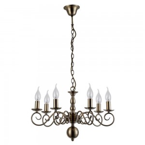 Подвесная люстра Arte Lamp A1129LM-7AB