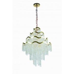 5656E/9A GOLD+CLEAR (1) Люстра NW