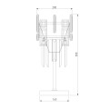 Настольная лампа Bogates Lago 01108/1 Strotskis