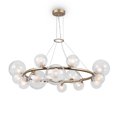 Подвесная люстра Freya Duo FR5139PL-14MG Подвесная люстра Freya Duo FR5139PL-14MG