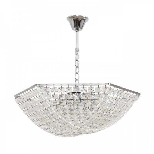 8377/5 NEOCLASSI LN хром/прозрачный, металл/хрусталь Люстра подвесная E27 5*60W 220V AMALIA