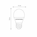 Лампа светодиодная Elektrostandard E27 7W 6500K матовая a048667