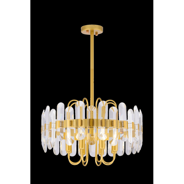 8714A/8A BRS CP (1) Люстра (NW)