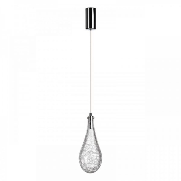 7148/5L L-VISION ODL26 Подвесной светильник  хром/стекло/металл IP20 LED 4W 300Лм 3000K 180° 220V BRAID