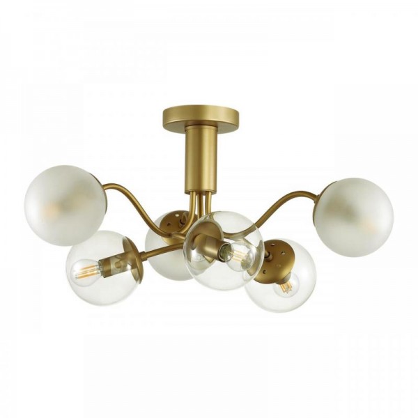 4555/6C MODERNI LN21 000 матовое золото Люстра потолочная E14 6*40W 220V CANDICE