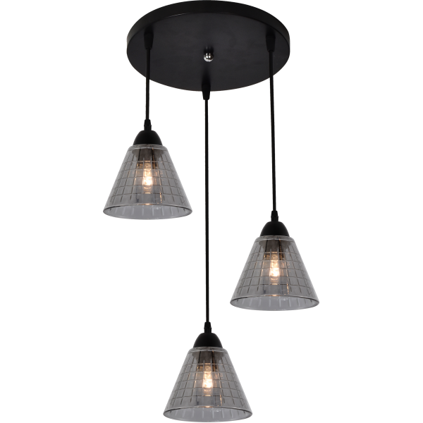 Светильник Mirastyle MH-3187/3 BK