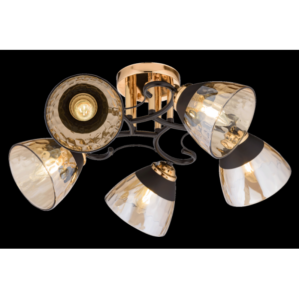 06770/5 GOLD+BLACK (2) Люстра (RL)