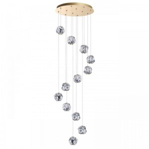 Каскадная светодиодная люстра Odeon Light L-Vision Jemstone 5085/60L