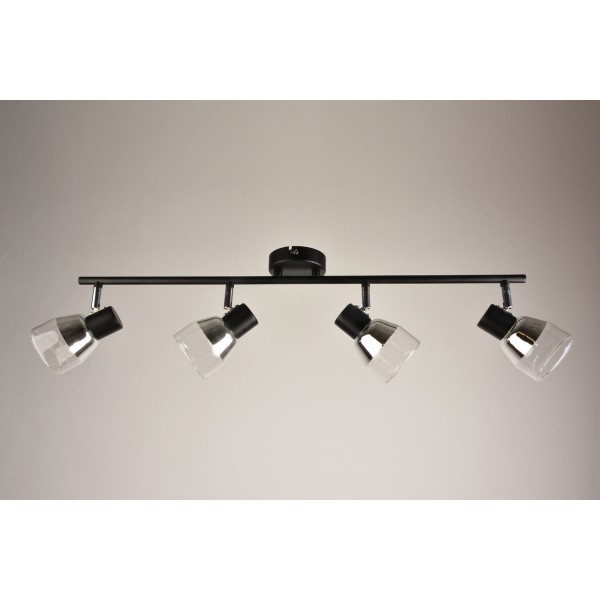 Спот Mirastyle BL-2844/4 BK+CR