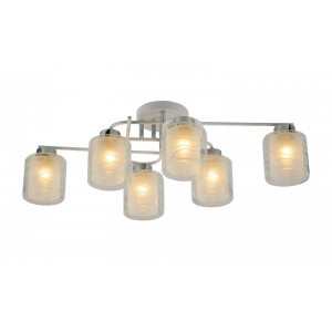 07378/6 WHITE+CHROME (1) Люстра (RL)