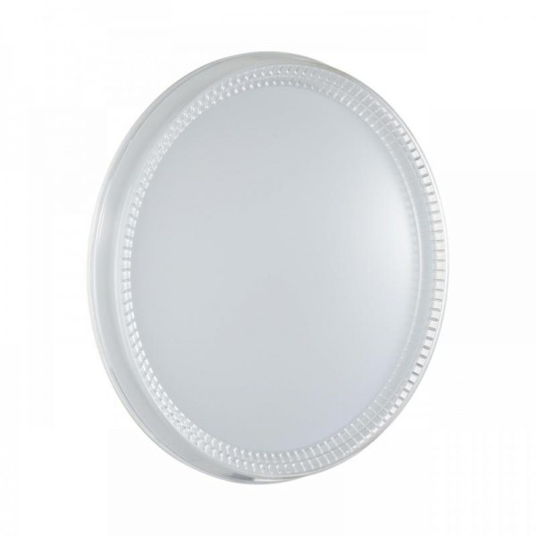 7643/DL COLOR SN 146 Светильник пластик/белый/прозрачный LED 48Вт 4000К D405 IP43 DEPAX