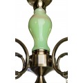 Потолочная люстра Arte Lamp Onyx Green A9592PL-5AB