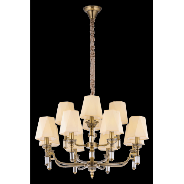 8679/8+4BR BRONZE (1) Люстра NW