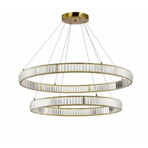 D2107-DW-8+10 BRASS (1) Люстра NW