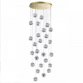 Каскадная светодиодная люстра Odeon Light L-Vision Jemstone 5085/120L Каскадная светодиодная люстра Odeon Light L-Vision Jemstone 5085/120L