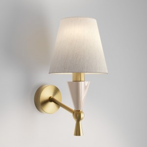 Настенный светильник с керамическим декором 103014