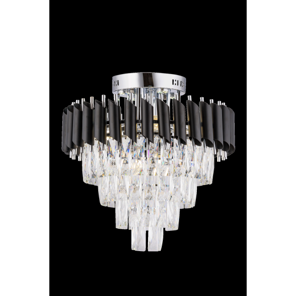 1772/6+4 CR+BK (1) Люстра (RL)