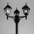 Садово-парковый светильник Arte Lamp Bremen A1017PA-3BK