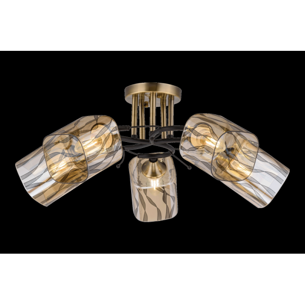 3788/5 AB+BK (2) Люстра (RL)