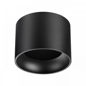 371010 OVER NT25 000 черный Светильник накладной IP20 GX53 12W 220-240V GEMINI