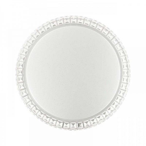 2036/DLN PALE SN 197 Светильник пластик/белый/прозрачный LED 48Вт 3000/4000/6000K D400 IP43 CCT BRISA