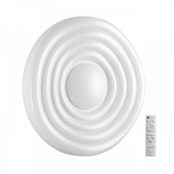 7679/EL PALE SN 202 Светильник пластик/белый LED 70Вт 3000-6000К D475 IP43 пульт ДУ FASS