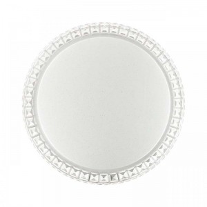 2036/DLN PALE SN 197 Светильник пластик/белый/прозрачный LED 48Вт 3000/4000/6000K D400 IP43 CCT BRISA