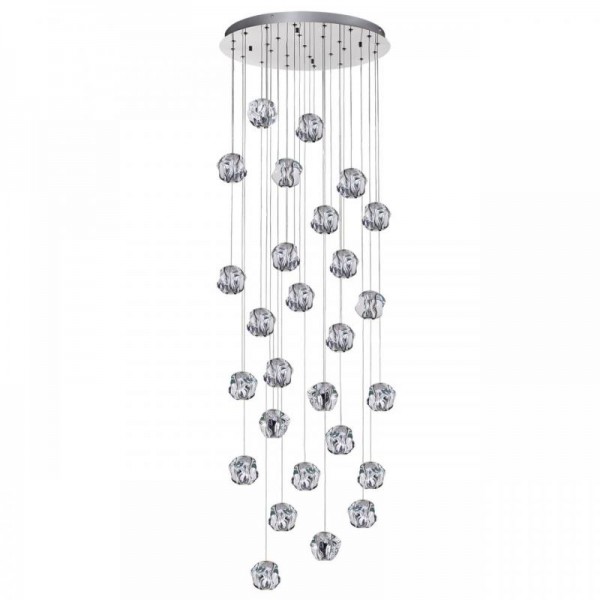Каскадная светодиодная люстра Odeon Light L-Vision Jemstone 5084/120L