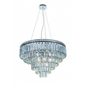 2796R/14A CHROME+CLEAR (1) Люстра NW