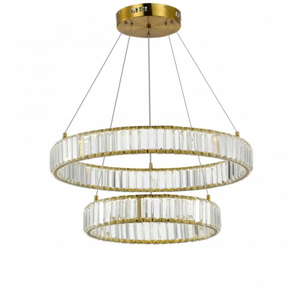 D2107-DW-4+6 BRASS (1) Люстра NW