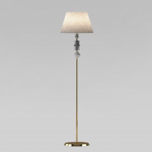 Торшер с декором из керамики 109012