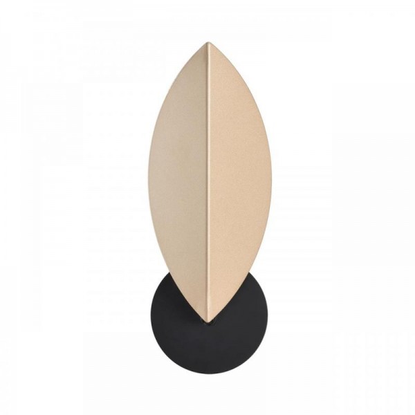 8396/1W MODERNI LN черный/золото, металл Бра G9 20W 220V LEAF