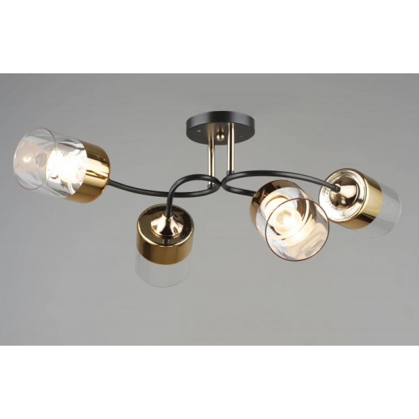 5984/4 BK+FGD (2) Люстра (RL)