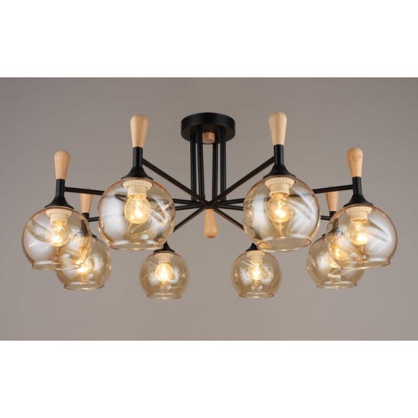 4595/8 BK (1) Люстра (RL)