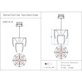 Подвесной светильник Kink Light Джана 07680-28,36