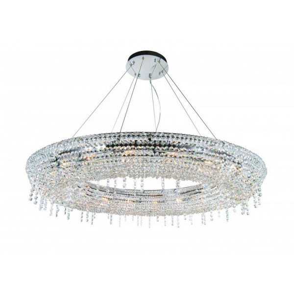 2844R/18A CHROME+CLEAR (1) Люстра NW