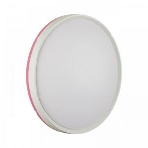 7708/DL COLOR SN 154 Светильник пластик/белый/розовый LED 48Вт 4000К D420 IP43 KEZO PINK