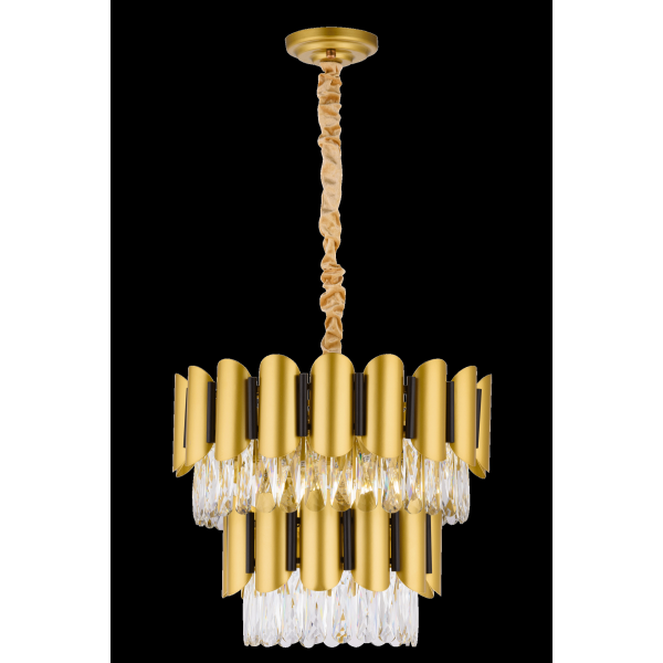 9158A/6A SP BRS+MBK (1) Люстра NW