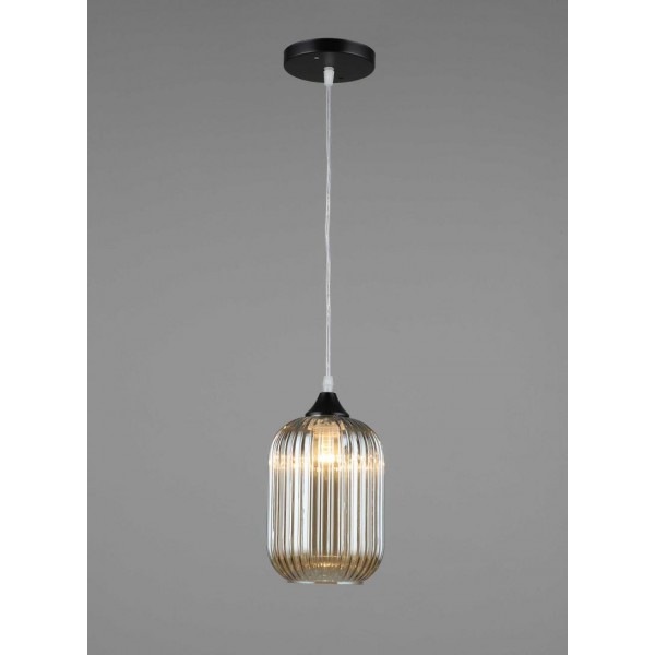 3697/1H BK+AM (1/10) Люстра (RL)