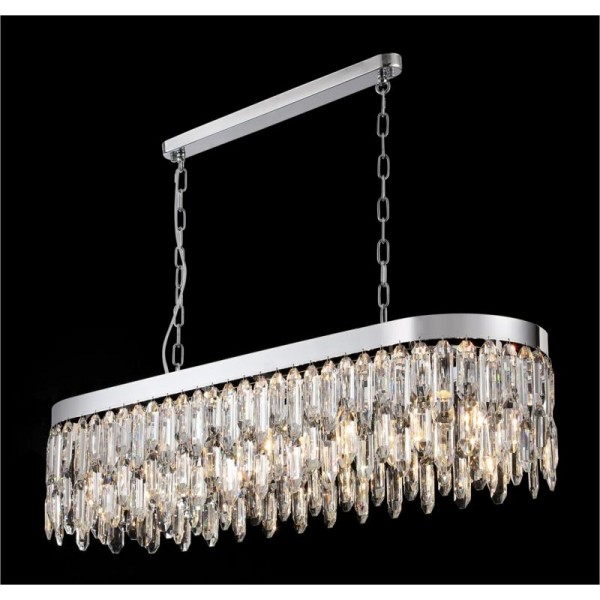 F6-L1000*W300*H220(530) CHROME (1) Люстра подвесная (NW)