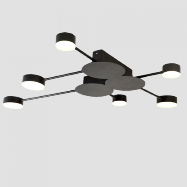 Потолочный светильник Mirastyle XL-20601/6 BK