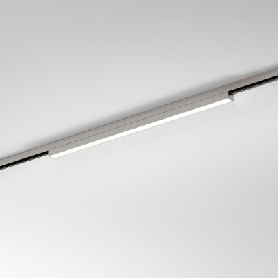Трековый светильник 12W 4000K никель Elektrostandard 85526/01_система Лайн a072701
