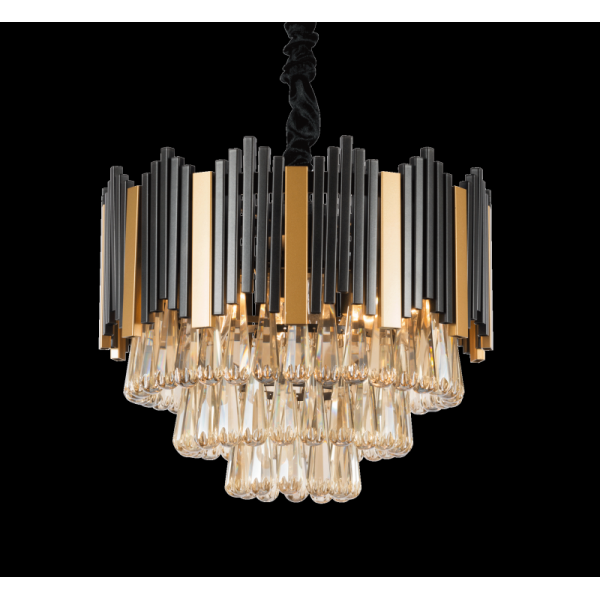 5289SA/6C SGT+BRS+CGN (1) Люстра NW