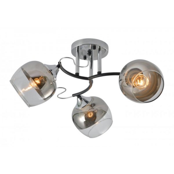 29055/3 CHROME+BLACK (2) Люстра (RL)
