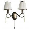 Бра Arte Lamp Logico A1035AP-2AB